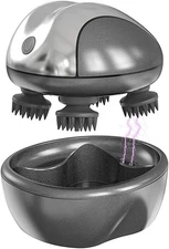 Dual Mode Cordless Electric Head & Scalp massager for Stress Relief Rechargeable