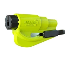 Resqme the Original Emergency Keychain Car Escape Tool, 2-In-1 Seatbelt Cutter