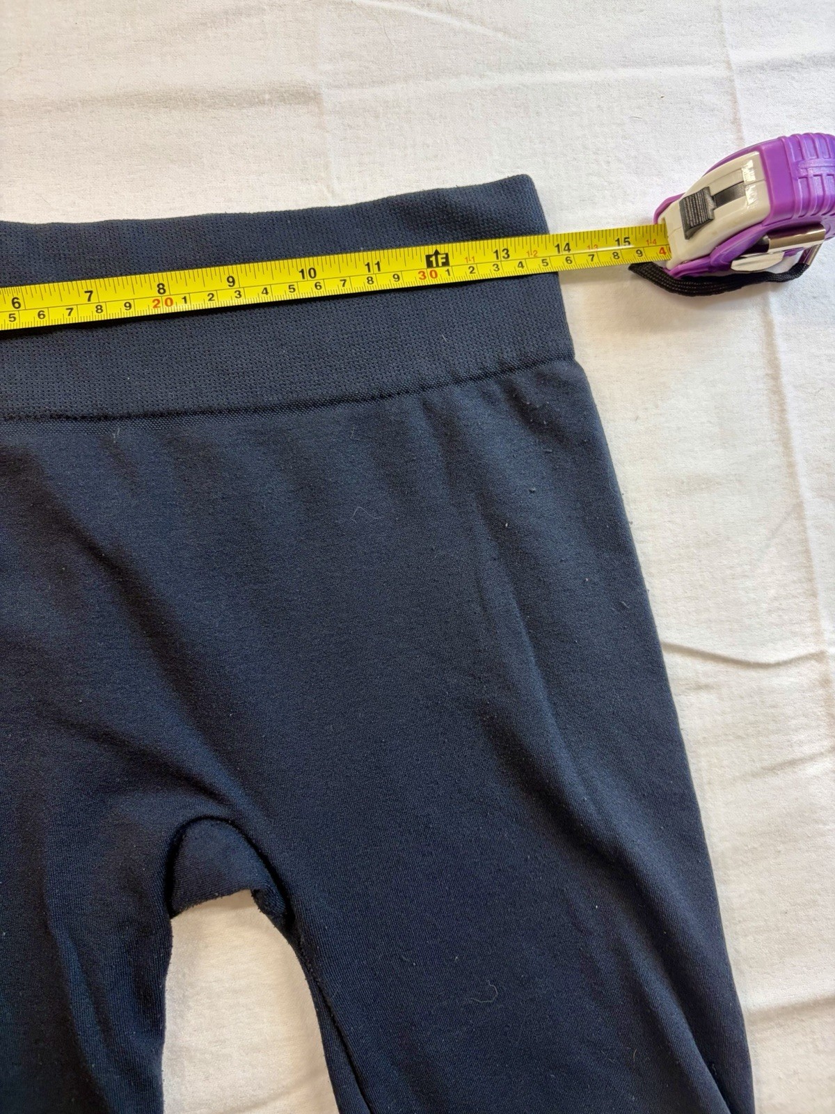 Women's Navy Blue Leggings Size L/XL | eBay