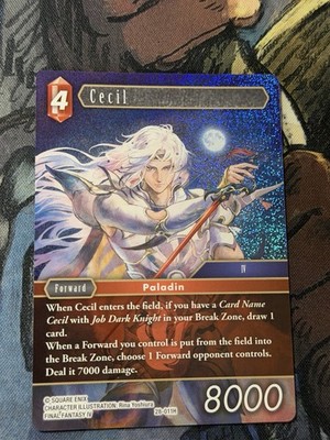 Final Fantasy Dreamlike Oceans Cecil Foil 28-011H