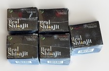 Lot Of 5 Organic 100% Pure Himalayan SHILAJIT Soft Resin, Fulvic Acid 150 Grams