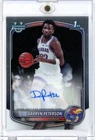 2025-26 Bowman Chrome Darryn Peterson Auto 1st Chrome Base Jayhawks CPA-DP NCAA