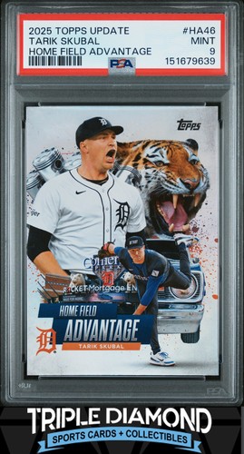 Tarik Skubal #HA-46 2025 Topps Update Homefield Advantage card