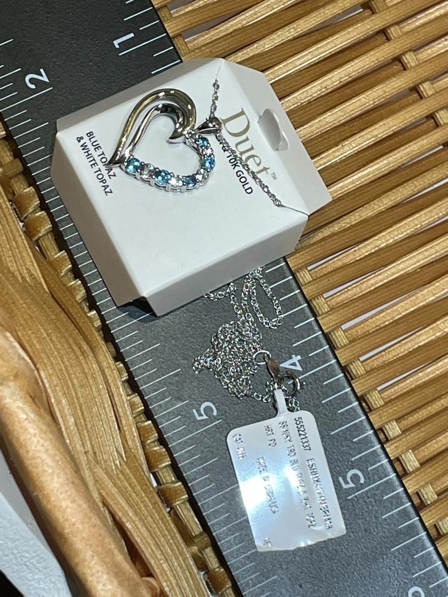 Duet silver 10k gold necklace sale