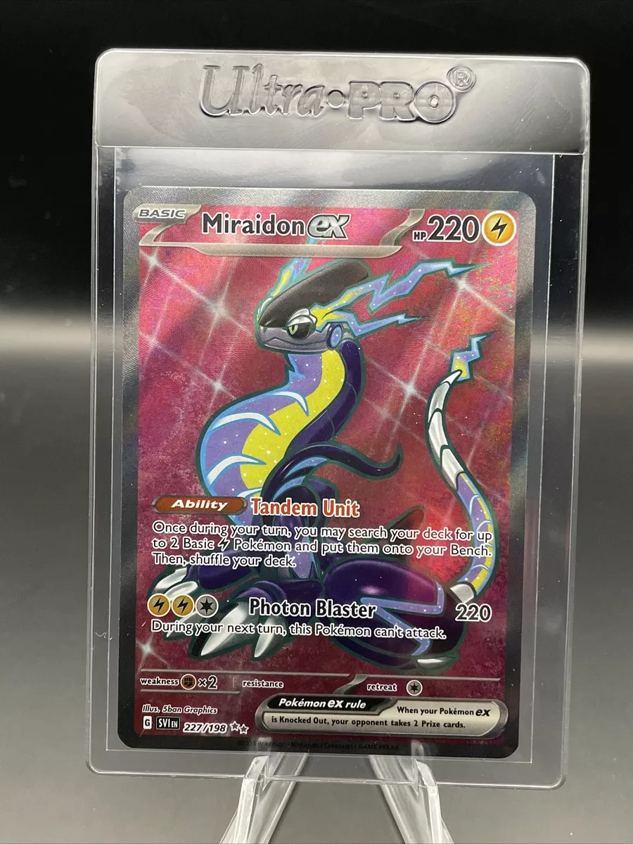 Miraidon ex - 227/198 Full Art Ultra Rare - Scarlet & Violet – JAB