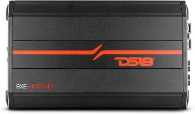 DS18 SXE-3000.4D-BK Car Audio Full Range 4 Channel 3000 Watt