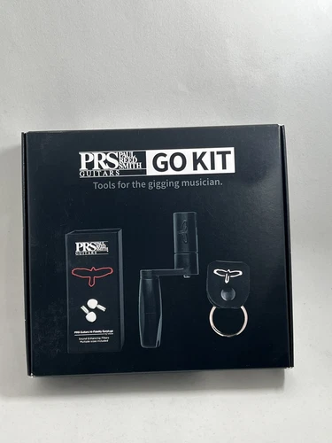 PRS Paul Reed Smith Guitar Go-Kit Bundle: Earplugs, Pick Holder, String Winder