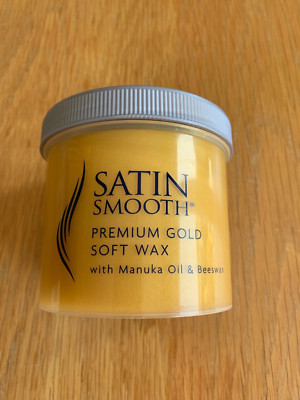 Neu SATIN SMOOTH Premium Gold Soft Wax ALLE Hauttypen - Manukaöl & Bienenwachs