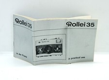 Rollei 35 Camera Owners Instruction Manual
