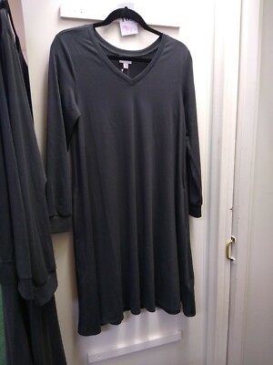 lularoe long sleeve dress with pockets Evelyn Smocked Waist Maxi Dress lularoe