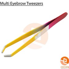 Professional Eyebrow Hair Removing Tweezers Eyelash Slanted Tip Makeup Tools