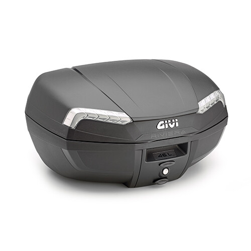 GIVI E46NT TOP CASE + REAR RACK RIVIERA PIAGGIO LIBERTY 50-125-150 2020 20 - Picture 2 of 3