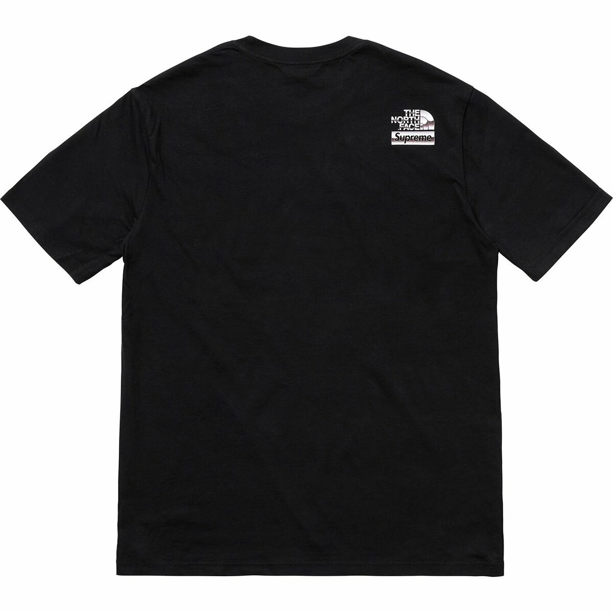 Supreme x The North Face Metallic Logo Tee Black Supreme x The North Face Metallic Logo Tee Black