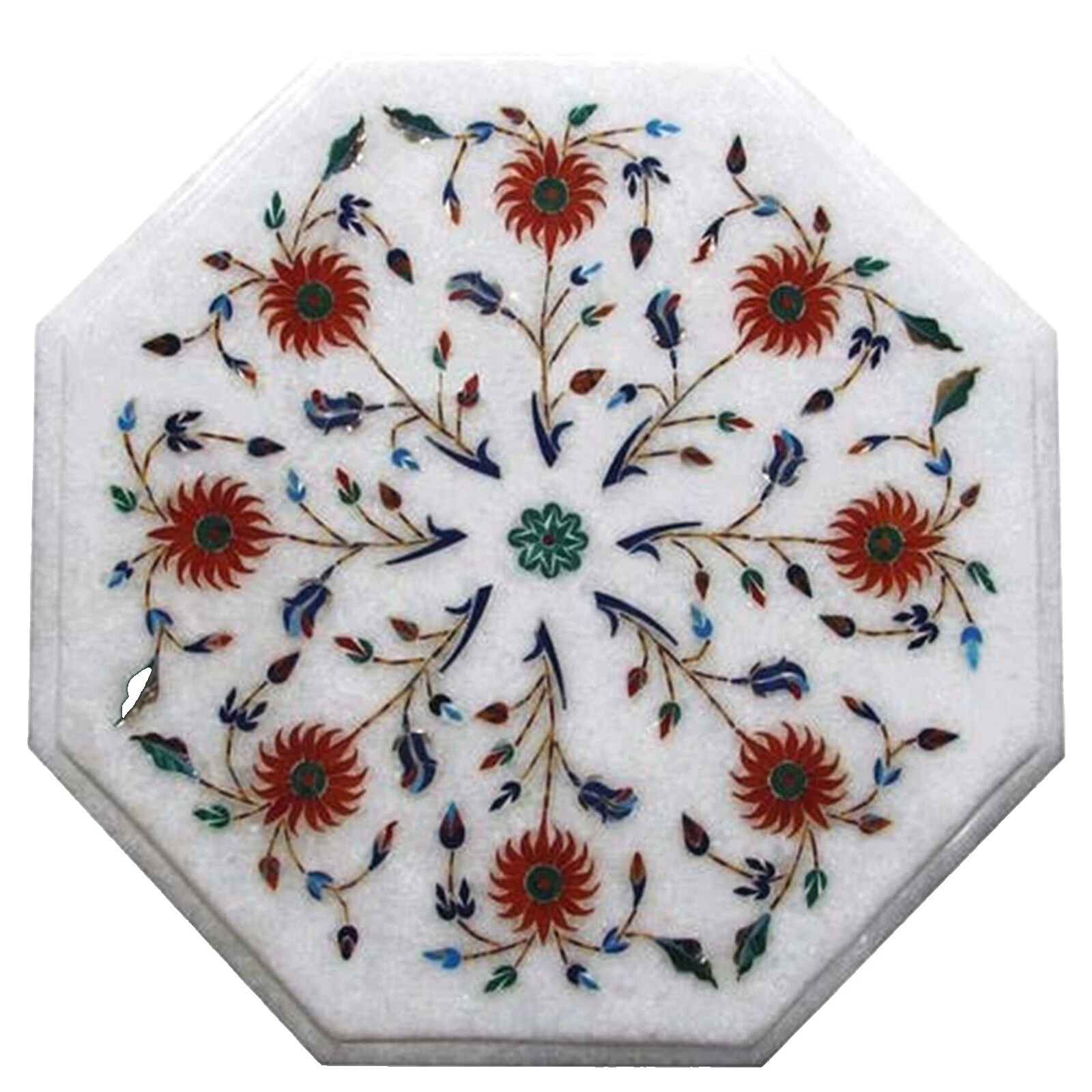 Marble Floral Tables