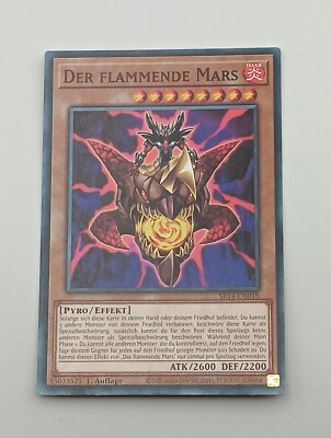 Yu-Gi-Oh! Einzelkarte Der Flammende Mars 1st NM