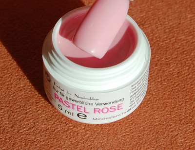 UV LED CCFL Gel  Farbgel  Pastel Rose 5 ml von MK