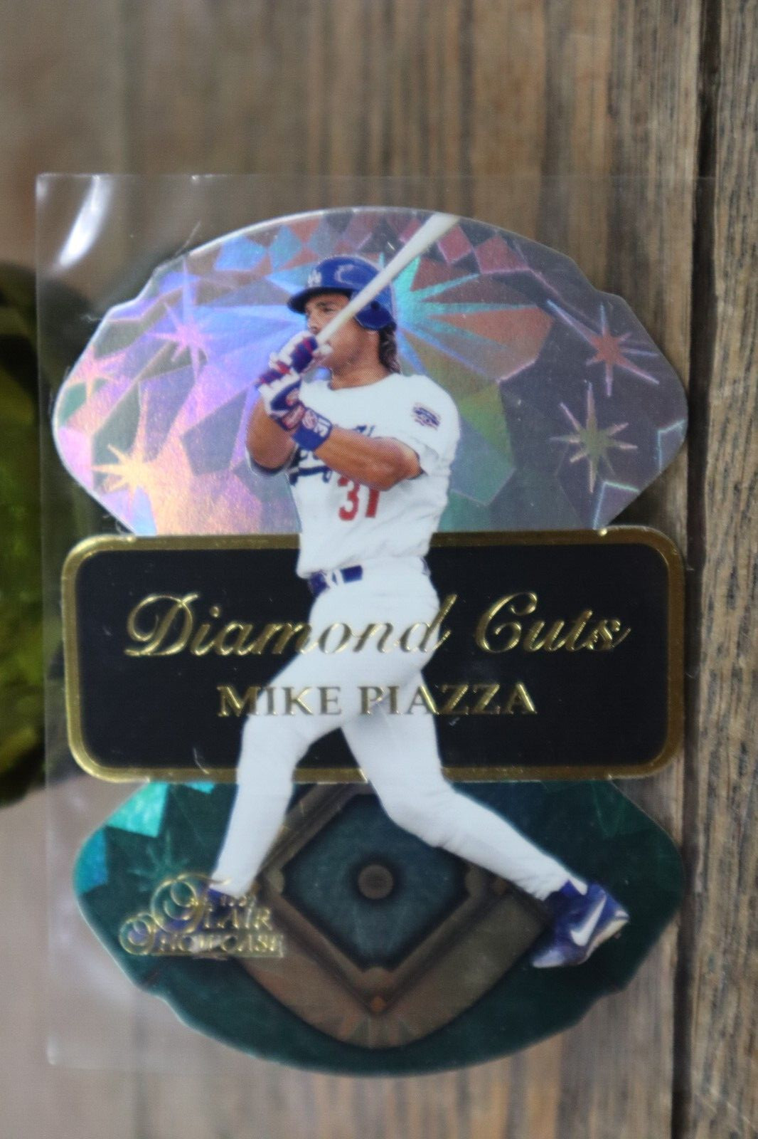 1997 Flair Showcase Diamond Cuts #12 MIKE PIAZZA Los ANGELES DODGERS