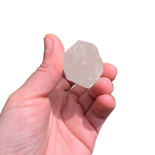 96G Raw Specimen Quartz Point Large Clear Quartz Crystal Healing Gift 2.75” - Picture 6 of 14