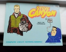 STEVE CANYON # 1 "MEETS THE COPPERHEAD" BY MILTON CANIFF