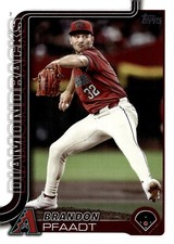 2025 Topps Series 1 Baseball - Base - #182  Brandon Pfaadt