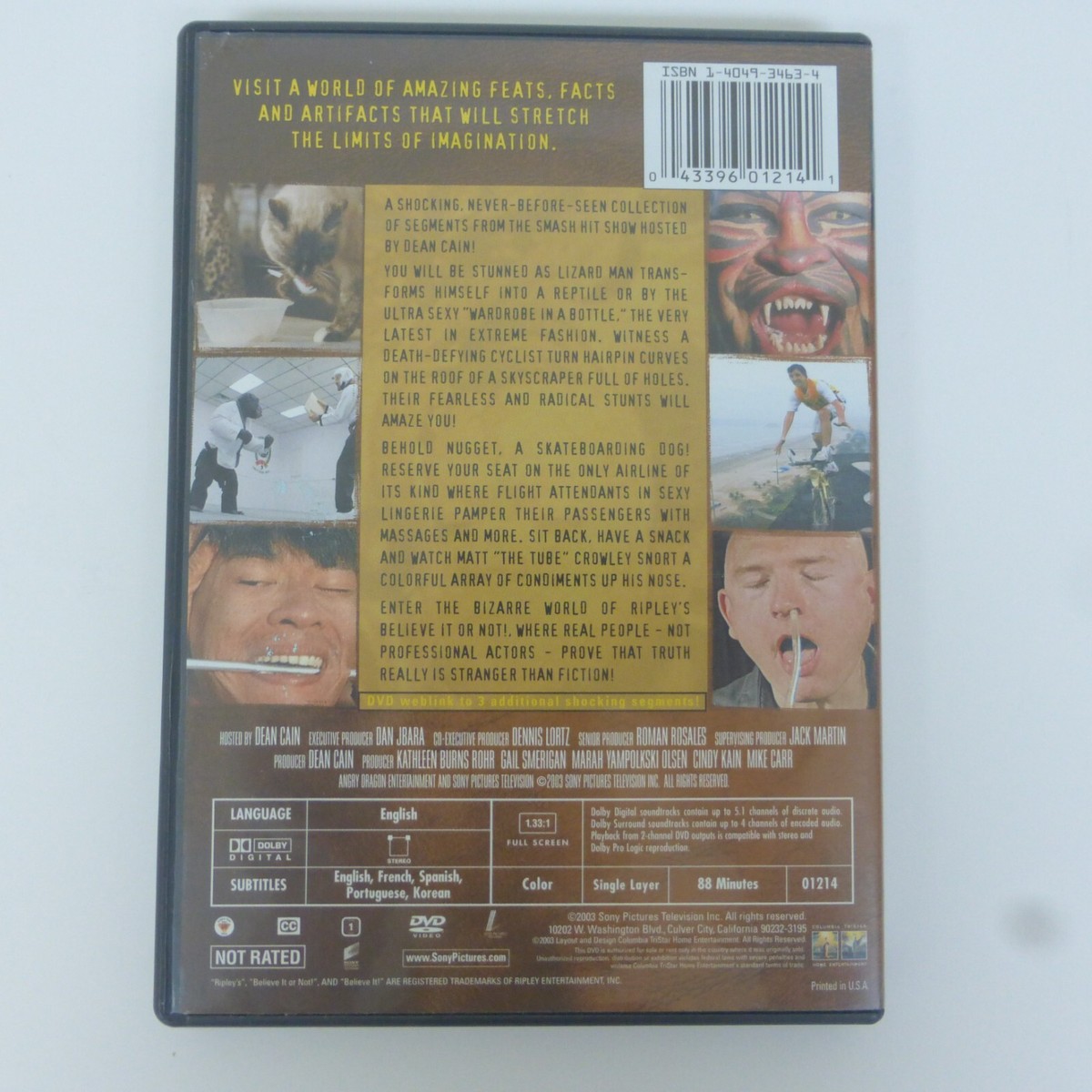 The Best Of Ripley's Believe It or Not! Weird Stange Bizarre
