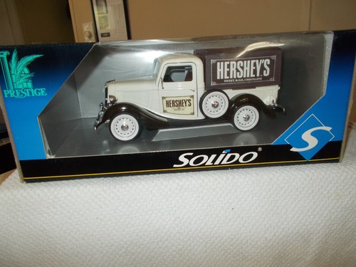 NEW SOLIDO PRESTIGE 1936 FORD HERSHEYS PICKUP 1/18