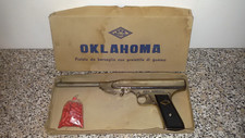 BOX PISTOLA OKLAHOMA MONDIAL  1° EDIZIONE ARGENTO ANNI 60 OTTIMA ARIA COMPRESSA