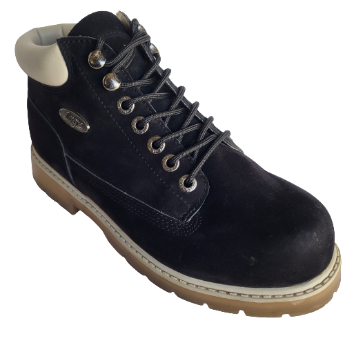 NY Lug Co Lugz Drifter LX Women Chukka Black Leather Boots, WDRIN 004,  Size: