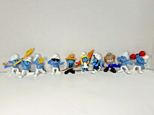 Smurfs Figures Lot of 10 McDonalds Happy Meal Toys 2011 Peyo 3  PVC -Preowned