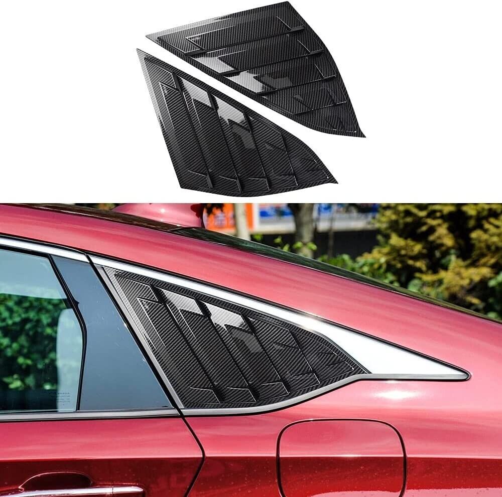 Honda Accord 2018-2022 Rear Side Window Louvers Accessories