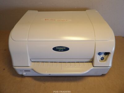 Compuprint SP40 24-Pin Impact Matrix Passbook Printer M00648 USB - COVER BROKEN
