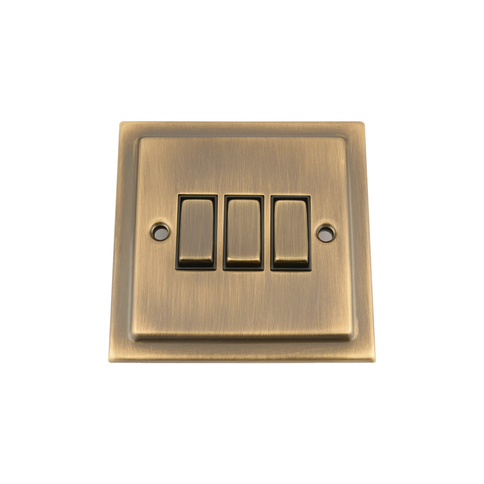 10 Amp 2 Way Wall Light Switch 1, 2, 3 & 4 Gang Victorian Period