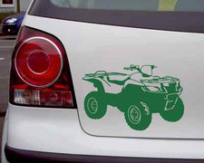 ATV Autoaufkleber Quad Gelände 25 Farben 8 Größen Aufkleber Autosticker Sticker