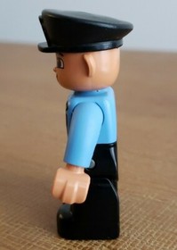 LEGO Duplo Lot of 2 Figures Policeman & Prisoner (Set 10809 Police Patrol) 