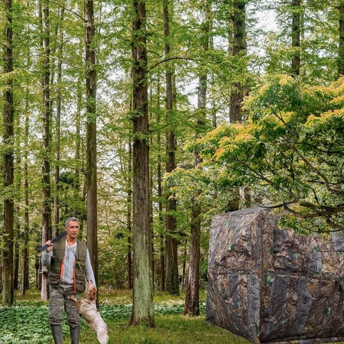 Hunting Blind 270/360 Degree See Through Ground Blind for Deer Hunting, 2/3 P... - Picture 7 of 7