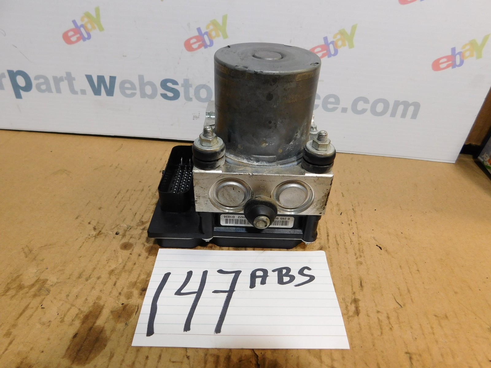 09 10 11 Chevrolet Traverse ABS Unit PUMP Without Variable Assistance #147-ABS