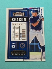 2020 Francisco Lindor Panini Contenders Season Ticket #3