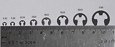 Genuine Feinwerkbau C'Clip Circlip E'clip Retaining Washer 6.6799.00X