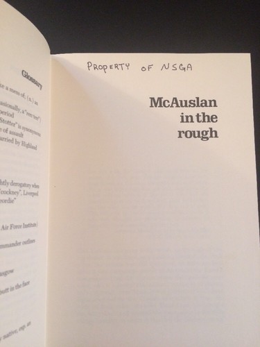 George MacDonald Fraser ~ MCAUSLAN IN THE ROUGH ~ 1st US Ed. 1974 Hardcover w/DJ - Imagen 8 de 12