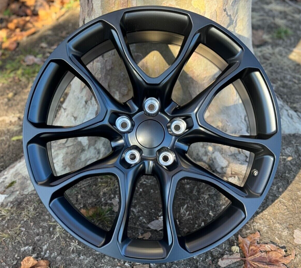 20x9 5x127 Matte Black 4 PCS Wheels Fit JEEP SRT8 Grand Cherokee