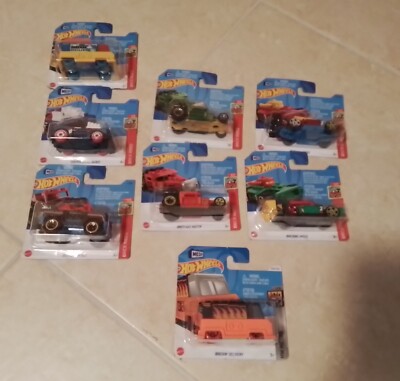 Hot Wheels Mega Construx Brick Rides mit 8 vers Autos + Varianten