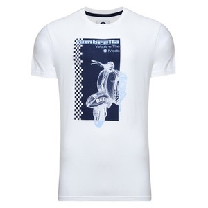 Lambretta Scooter Mens T Shirt We Are The Mods White Navy M L XL XXL Â£12.95 Sale | eBay