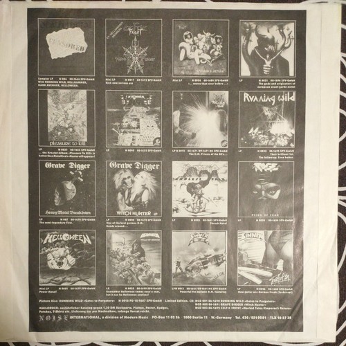 Kreator – Flag Of Hate ©1986 Made in Germany - Noise – N 0047 - Imagen 3 de 10