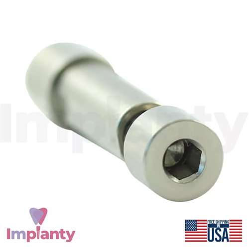 GDT CAD/CAM Dental Analog 3D Slim Platform Stainless Steel Int Hex 2.0mm - Picture 3 of 4