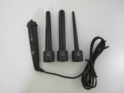 Herstyler 3in1 Wand Curling Iron Set Hair Curler 9-18MM 18-25MM 25MM 3P Curler