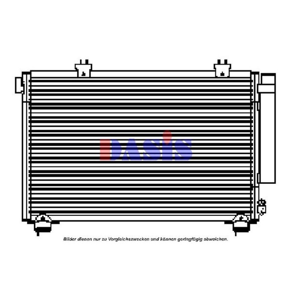 Kondensator Klimaanlage Mit Trockner FüR Toyota Yaris SCP1_ NLP1_-image