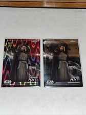 2024 Topps Chrome Star Wars SHIN HATI 6 RED RAYWAVE Debut RC And Base Card