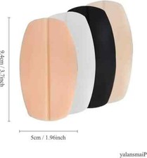 4 Pairs Silicone Bra Strap Cushions Holder Non-Slip Pliable Shoulder Protectors