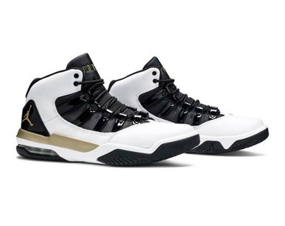 Jordan Max Aura White Black Gold for Sale | Authenticity Guaranteed | eBay