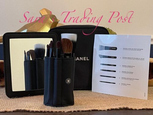 1 Chanel Collection 6 Essential MINI PĘSH Zestaw do makijażu z lustrem + torba + torebka +🎁 - Zdjęcie 2 z 9